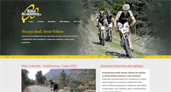 Desktop Screenshot of bikeacademy.pl