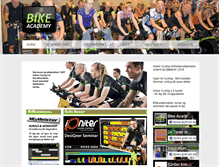 Tablet Screenshot of bikeacademy.dk